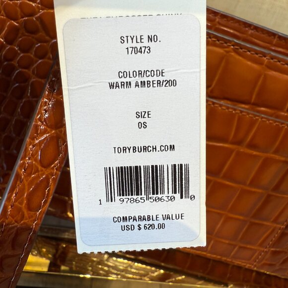 Tory Burch Thea E/W Satchel 170473 $620 - Picture 4 of 9